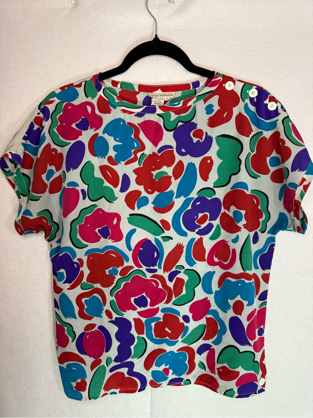 Lloyd Williams Women's Floral Blouse Size 8